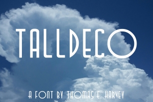 TallDeco Font Download