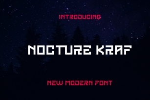 Nocturne Kraft Font Download