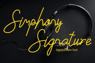 Simphony Signature Font Download