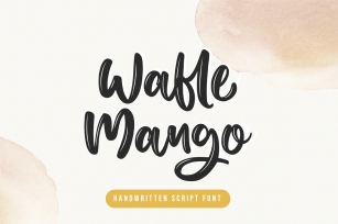 Wafle Mango Font Download