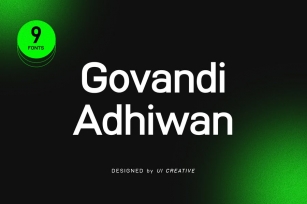 Govandi Adhiwan Sans Serif Font Family Font Download