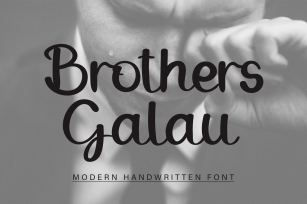 Brothers Galau Font Download