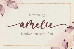 Amelie Font Download