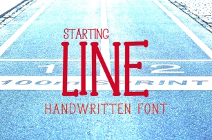 Starting Line Font Download