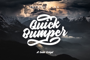 Quick Bumper Font Download