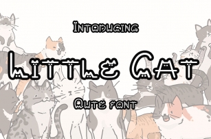 Little Cat Font Download