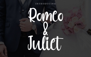 Romeo  Juliet Font Download