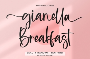 Gianella Breakfast Font Download