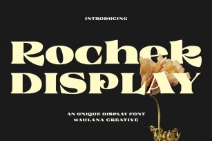 Rochek Vintage Serif Display Font Download