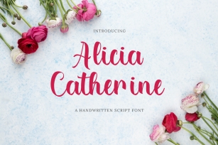 Alicia Catherine Font Download