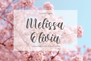 Melissa Olivia Font Download