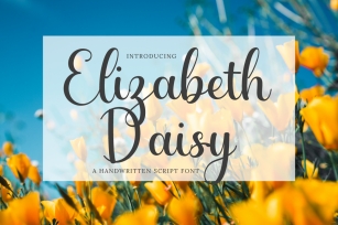 Elizabeth Daisy Font Download
