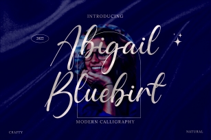Abigail Bluebir Font Download