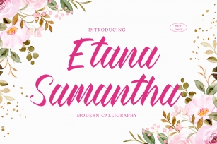 Etana Samantha Font Download