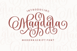 Magdala Script Font Download