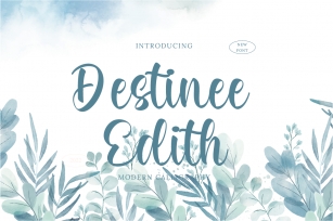 Destinee Edith Font Download