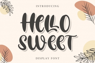 Hello Sweet Font Download