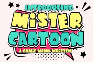 Mister Cartoon Font Download