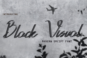 Black Visual Font Download
