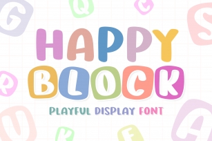 Happy Block Font Download