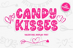 Candy Kisses Valentine Font Download
