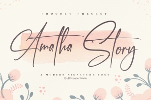 Amatha Story Font Download