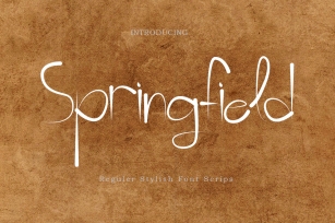 Springfield Font Download