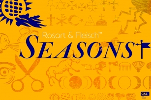 Rosart  Fleisch SEASONS Symbol Set Font Download
