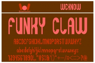 Funky Claw Font Download
