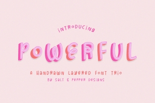 Powerful Trio Font Download