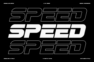 Speed Fez Font Download