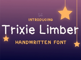 Trixie Limber Font Download