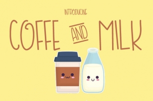 Coffe and Milk Font Download