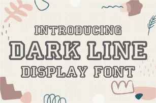 Dark Line Font Download