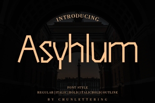 Asyhlum Font Download