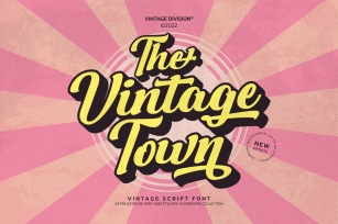 The Vintage Town Font Download