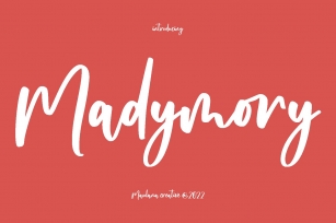Madymory Handwritten Script Font Download