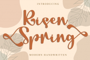 Risen Spring - Font Download