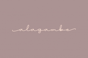 Alagambe Font Download