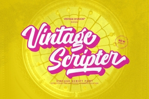 Vintage Scripter Font Download