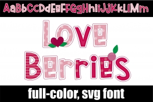 Love Berries Font Download