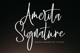 Amerita Signature Font Download