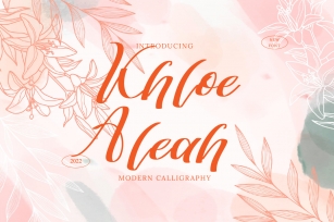 Khloe Aleah Font Download