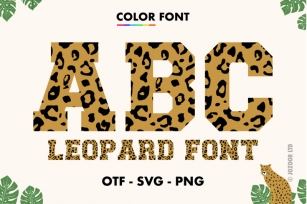 Leopard Font Font Download