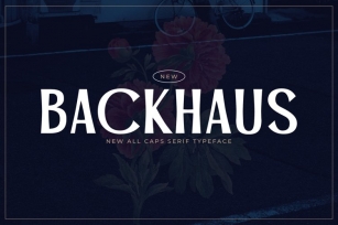 Backhaus Font Download