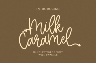 Milk Caramel Font Download