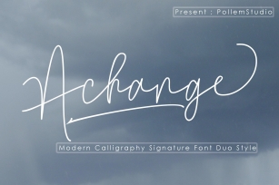 Achange Duo Style Font Download