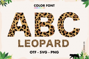 Leopard Font Font Download