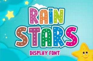 Rain Stars Font Download