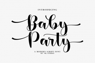 Baby Party Font Download